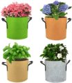 Χονδρικό χρώμα αισθάνθηκε λουλούδια γλάστρες κήπο φυτευτής τσάντες 3/5/7/10/20 γαλόνι για το θερμοκήπιο1