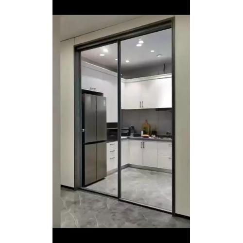 Porta deslizante para uso doméstico, porta deslizante de cozinha moderna