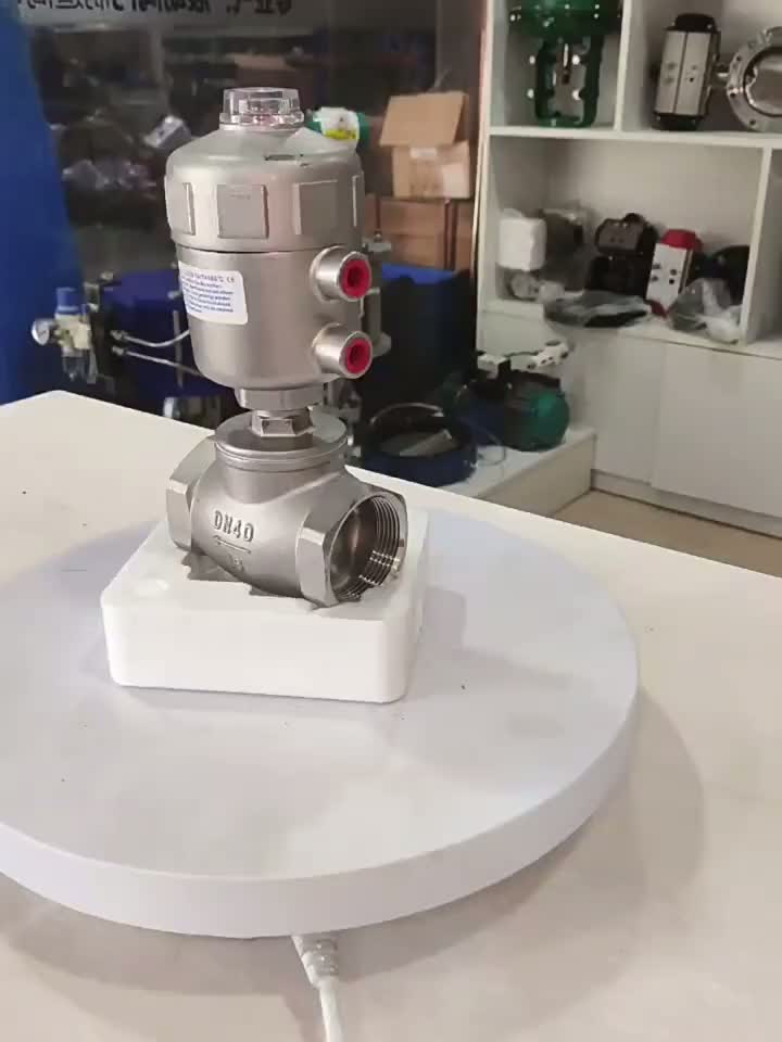 Пневматический поясничный барабанный клапан из нержавеющей стали