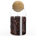 25oz Kitchen Coffee Beans Peanut Glass Jars Storage 750ml High Borosilicate Glass Bottle Container With Airtight Cork Ball Lid1