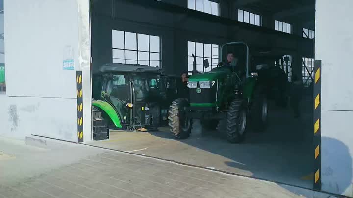 Video del tractor de cuatro ruedas de 15-80 hp