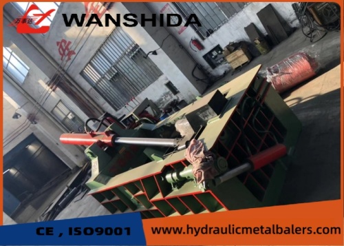 Cliente de Cingapura com a compra de Wanshida Y83-250 Metal Balur para reciclagem verde