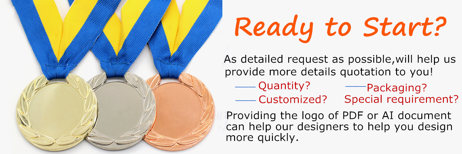 Custom Design Blank Medals