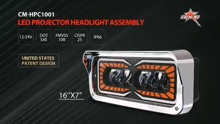 CM-HPC1001 LED projector headlight assemblies