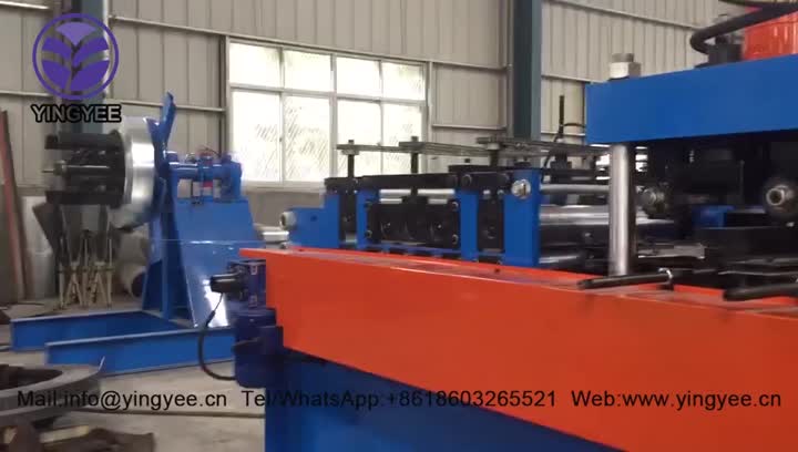 C purlin roll forming machine