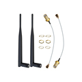 2.4GHz 5GHz 5dBi Dual Band WiFi Antenna with U.FL to RP-SMA Pigtail Cable1