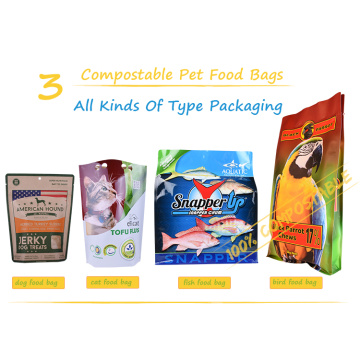 Material Composition of Biodegradable Pet Snack Packaging Bags
