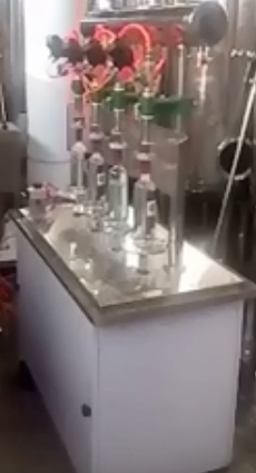 semi automatic carbonated filler