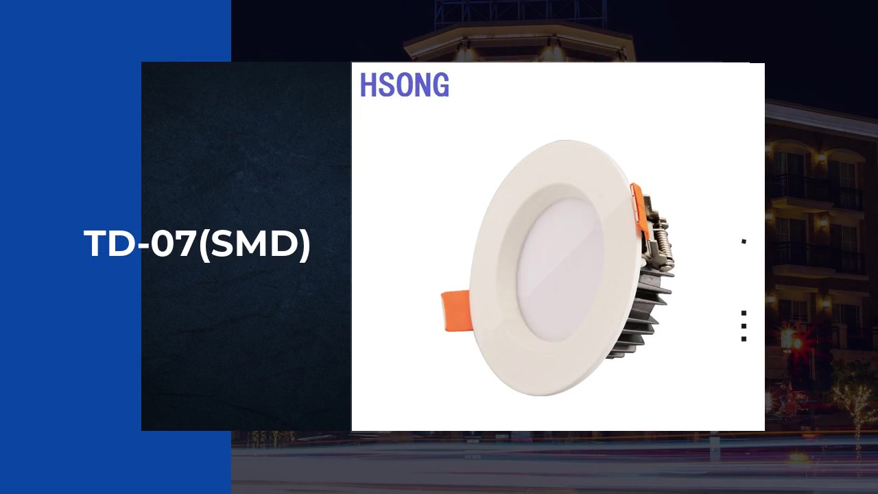 Professional Led downlight good waterproof and heat dissipation manufacturers-HSONG LIGHT1