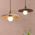 Rustic Style Multi-head Walnut Bedroom Bedside Chandelier1