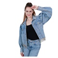 2022 Custom Varsity Casual Woman Motor Quilted Jacket Jackets for Women1