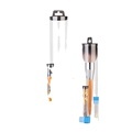 Customized Logo PC Plastic Tube Packaging with Colorful Lids in Various Sizes1