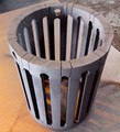 High Purity Carbon Graphite Block Heating Rod Heat Exchanger for Vacuum Furnace1