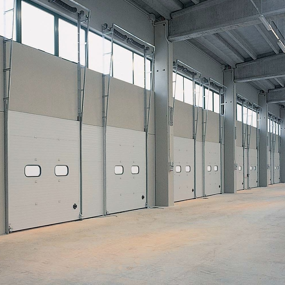 warehouse loading dock sectional door