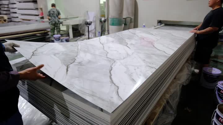 UV PVC Marble Water