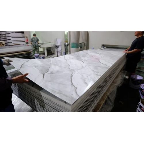 Φύλλο UV PVC Marble