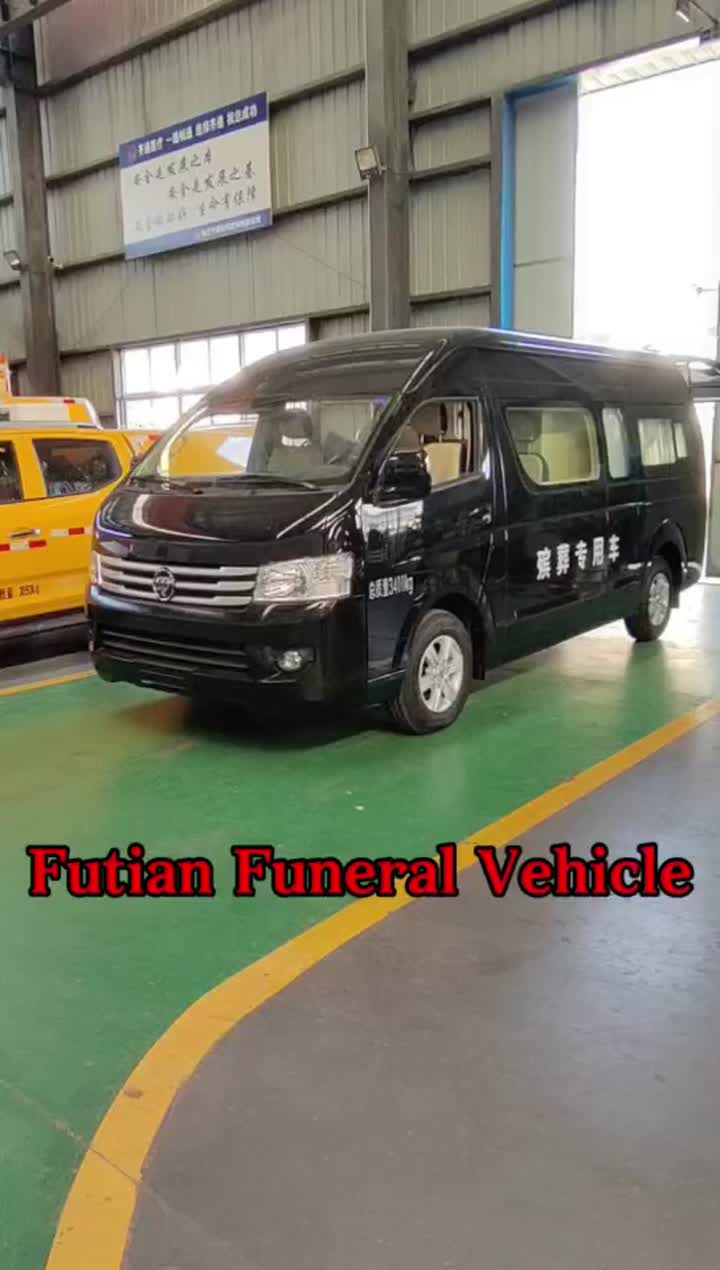Vehículo de servicio de etiqueta fúnebre de ataúd móvil