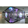 Wall-Mounted Flexible Transparent LED Display for Advertising1