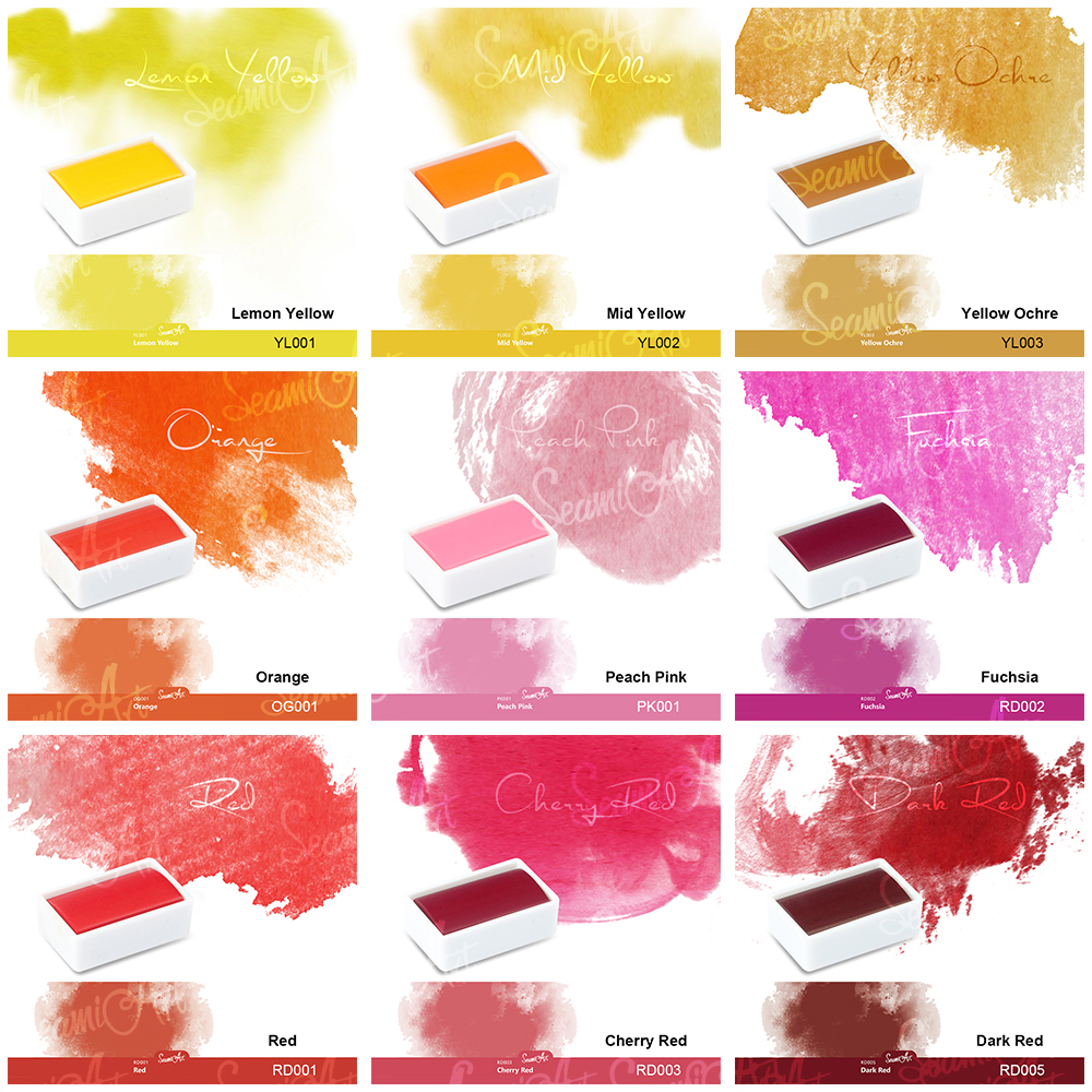 artist grade watercolor paint collection
