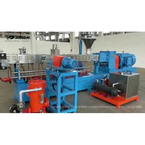 Twin screw extruder- shj-75 for compounding extruder for glass fibre carbon fibre  compounds