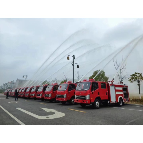 Evaluate the advantages and disadvantages of middle - and rear-mounted fire pump in detail