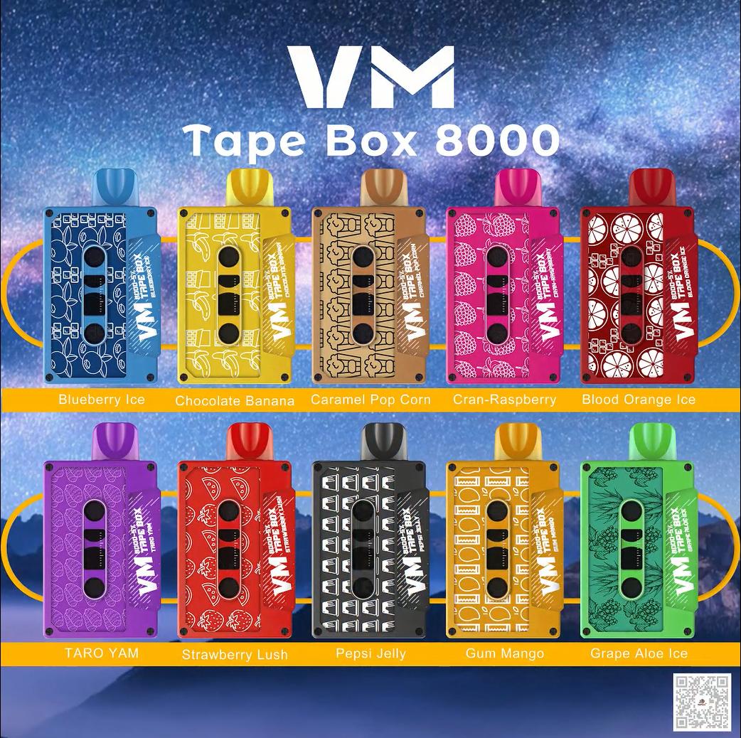 Tape Box E-Zigarette 8000 Puffs