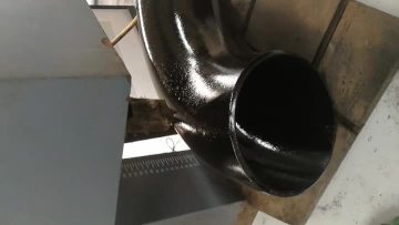 Steel elbow marking