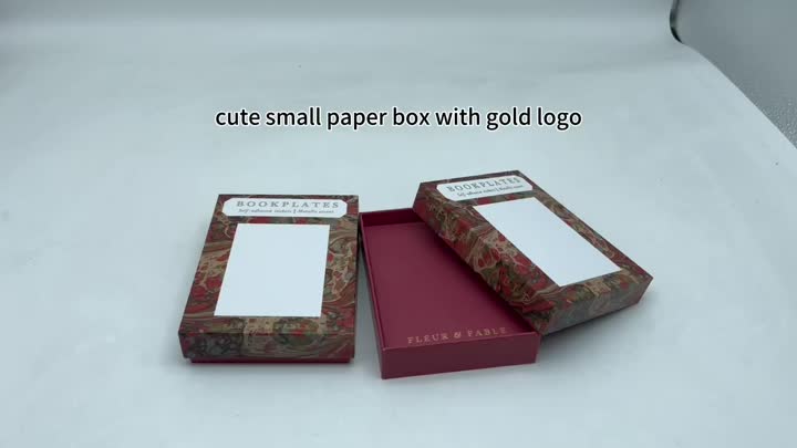 Custom small paper box full color