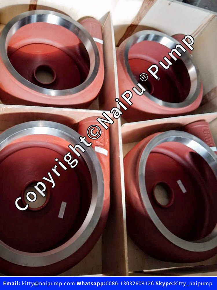 8/6 E-NA Centrifugal Horizontal Slurry Pump and Spare parts for Sales