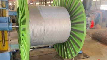 Steel-cored aluminum strand production video