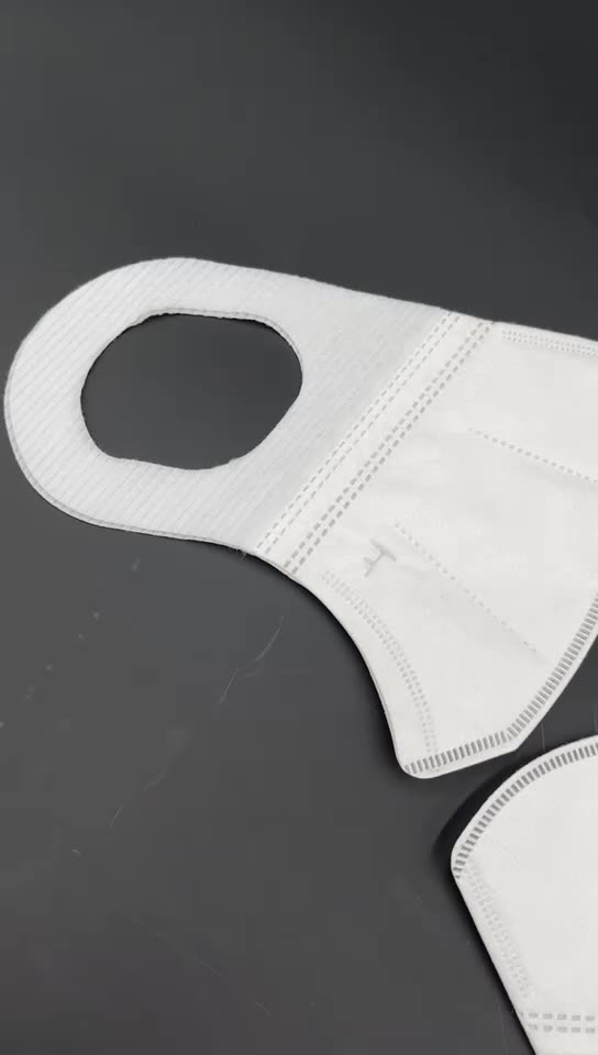 Λευκό 3D φθηνότερο Earloop Designer 3 Ply Medical Vangeable Face Mask KN951