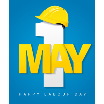 Aviso de feriado do Dia do Trabalho de Polímero AHD!