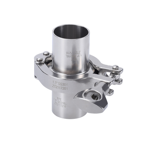 7202bpe SS316L 1.5 inch tri clamp ferrule bomba