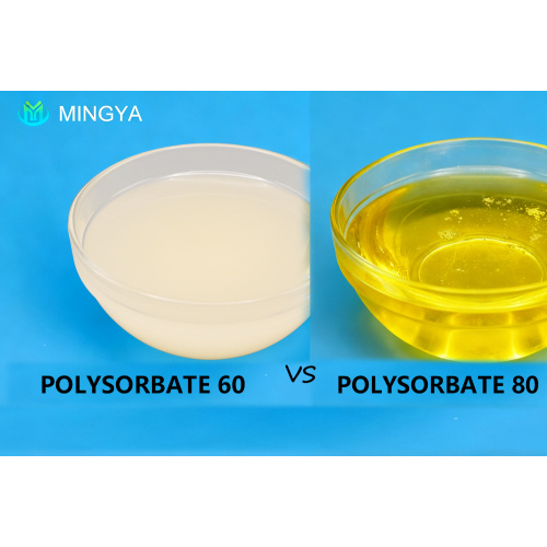 Polysorbate 60 vs Polysorbate 80 comparison