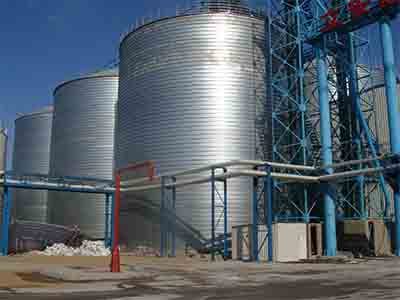 Steel silo common fault response method
