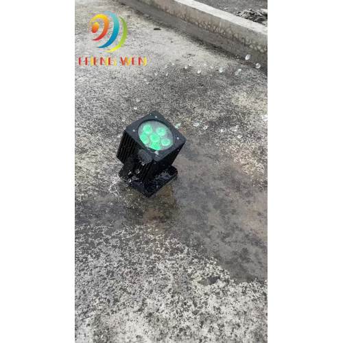 6pcs Lampu Par Baterai Tahan Air Nirkabel