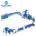 Waste PP PE PET Plastic Bottle Washing Recycling Machine for Polyester Staple Fiber1