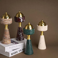 Customizable Home Decor: Exploring Beige Travertine, Arabic Bakhoor, Marble Oud Mubkhar Head Incense Burners1