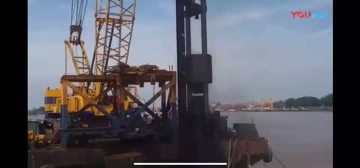 Indonesia wharf construction project
