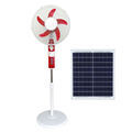 16 Inch Solar Floor Fan: Rechargeable Plastic Remote Control Ventilador1