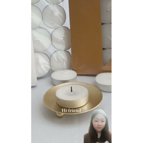 tealight candle pressed tealight candle