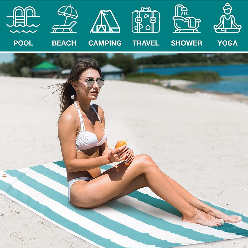 sand free beach towel