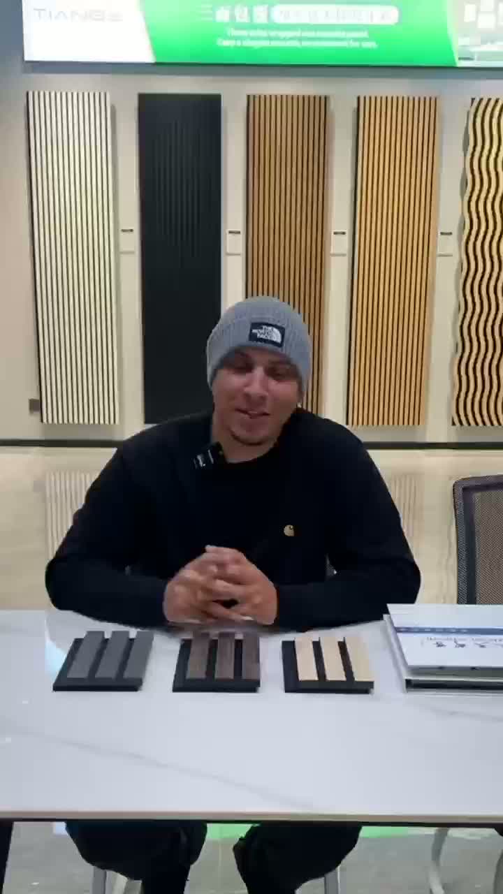 Hoje, gostaria de apresentar nossos materiais acústicos