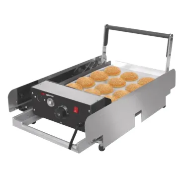 Non Stick Square Hamburger Pan Machine Breakfast Maker Commercial Non-Stick Electric Telur Burger Machine Hmej6421