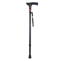 Aluminum Alloy Walking Stick with FM Radio and Alarm1