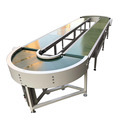 Custom 180-degree Durable Green Rubber Belt Conveyor Assembly Line Solutions1