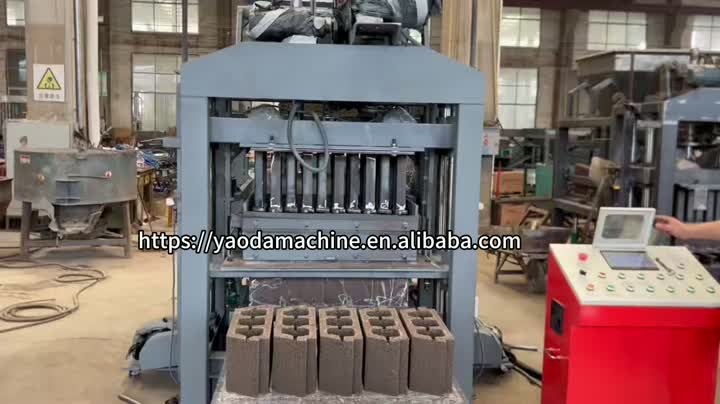 QT4-25 Автоматизированный кирпичный машина