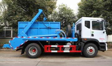 Dongfeng D9 Swing crane Garbage bucket truck