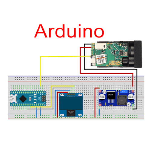 ARDUINA ကို အခြေခံ. လေဆာအကွာအဝေး module တစ်ခုတည်ဆောက်နည်း။