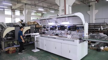 Best Selling CNC LED UV Cylindrical Screen Printing Machine for Glass Bottles1